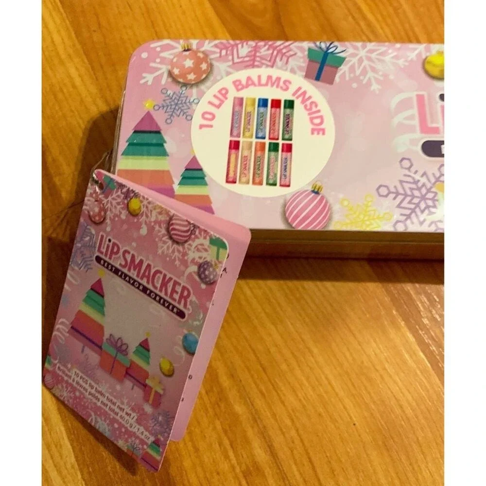 Lip  Smacker‎  Best Flavor forever in Collectable tin 10 lip Balms